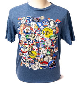 Americana Campaign Button Tshirt