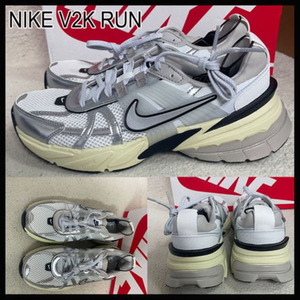 大人気 ☆NIKE☆  V2K RUN SUMMIT WHITE METALLIC SILVER