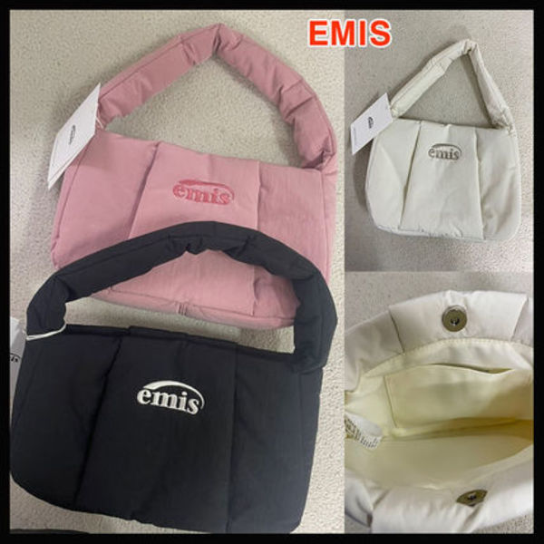 ★EMIS★PADDED HOBO BAG