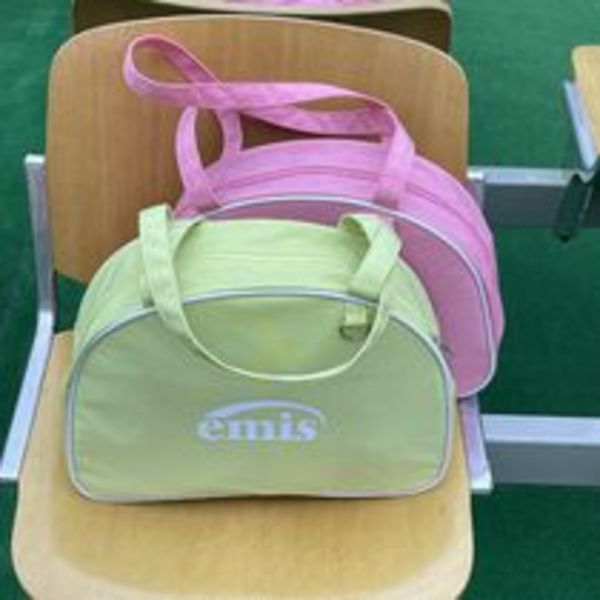 【emis】韓国人気★ NYLON ROUND HALF BAG