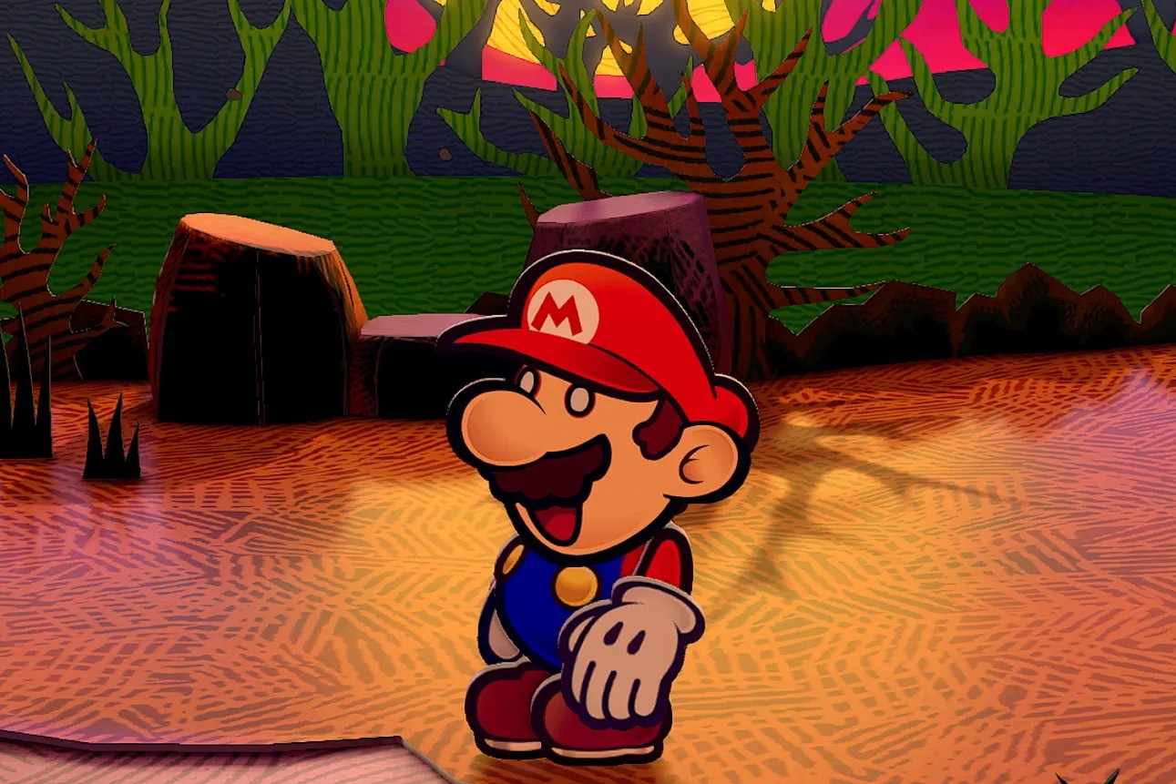 A screenshot of Paper Mario: The Thousand-Year Door