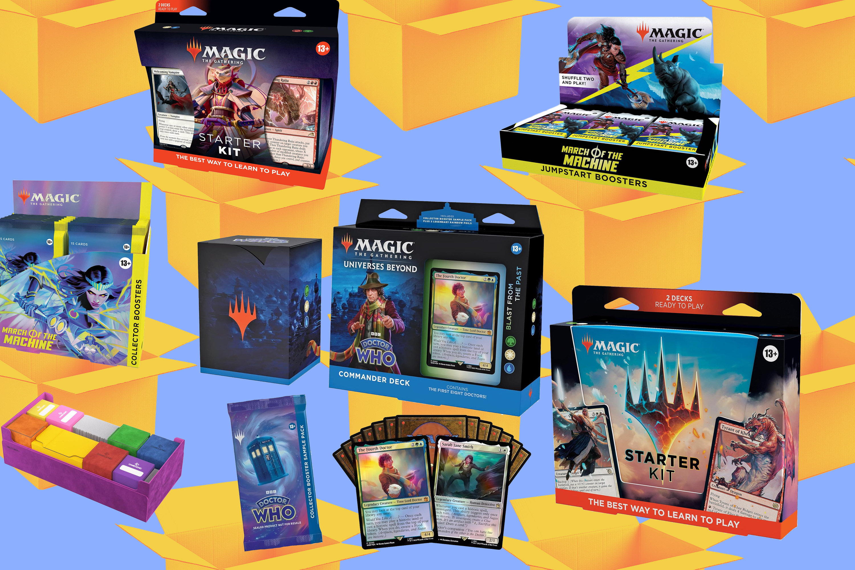 Image composition of Magic: The Gathering deals for Prime Day 2024