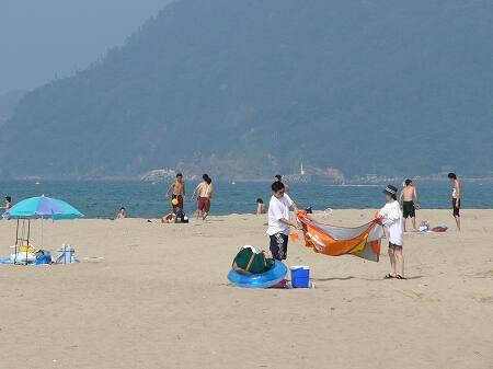 砂丘海水浴場