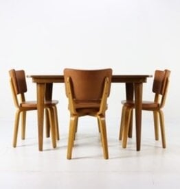 Cor Alons table and chairs for Den Boer Gouda