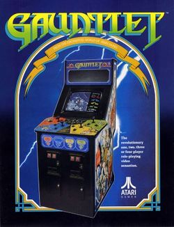 Box artwork for Gauntlet.