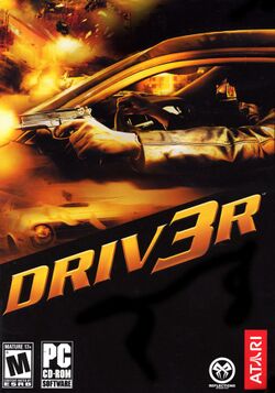 Box artwork for Driv3r.