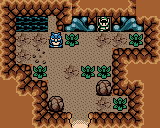 Cave screenshot from Oracle of Ages