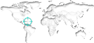 Puerto Rico on the world map