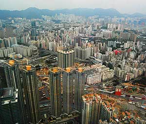 Mega city Hongkong