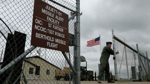 ICBM launch control facility in the countryside outside Minot, N.D - Sputnik International