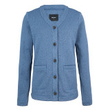 Women's Ridgeway Cardi in Heather Blue Marl