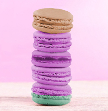 Stack of macarons