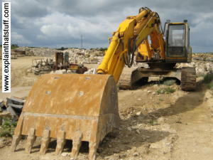 Hydraulic digger