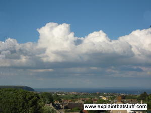 Clouds over Dorset, England