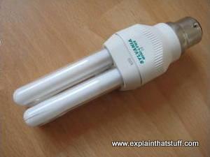 energy-saving fluorescent CFL lamp