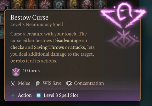 bestow curse