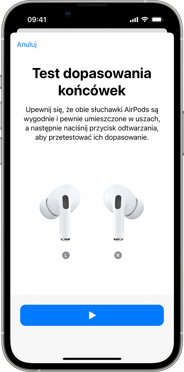 ios16-iphone13-pro-settings-bluetooth-airpods-pro-eartip-fit-test