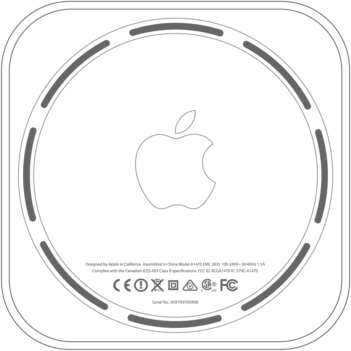 Time Capsule og AirPort Extreme-baser (802.11ac)