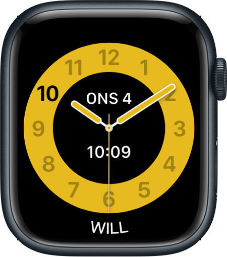 Apple Watch med funktionen Skoltid aktiverad