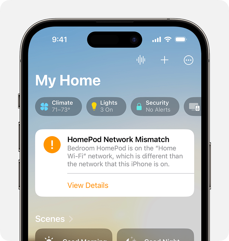 ios-17-iphone-14-pro-home-homepod-network-mismatch