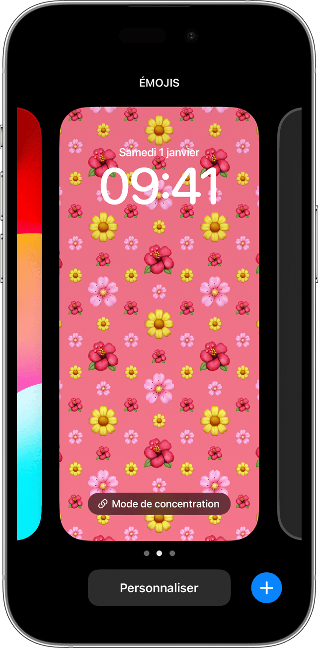 Vous pouvez alterner entre les fonds d’écran que vous créez à partir de l’écran verrouillé dans iOS 17.