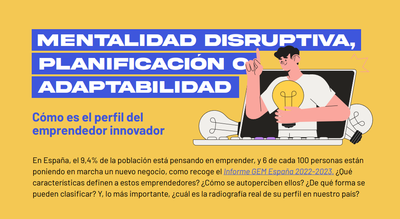 Mentalidad disruptiva, planificaci�n o adaptabilidad (Portada)