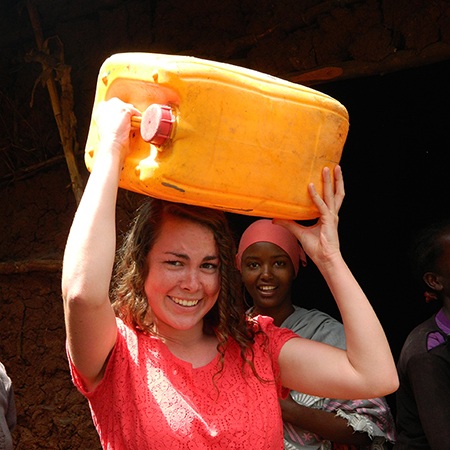 Maggie experiences education abroad in Ethiopia.