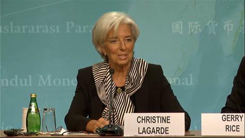 Christine Lagarde, Gerry Rice