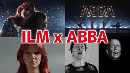 スターウォーズを手掛けたILMがポップグループのABBAをCG化