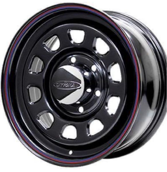 16インチ6.5Ｊ 穴数/ＰＣＤ：6穴/139.7 インセット：+38 デイトナホイールのこのサイズに 195/45R16インチは付きますか？？