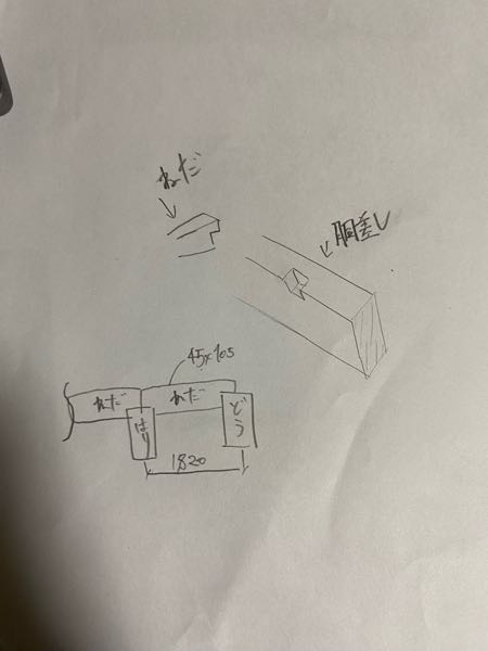 建築学生です。根太について質問です。 胴差しとねだって下の写真みたいな感じであってますか？