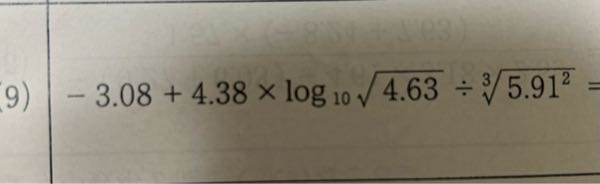 今度計算技術検定3級を受けるので練習をしてます。 写真のlog二乗はつけるのですか？ その他cos、tan、sin、Ans、に二乗がついてる場合はカッコをつけて、外に二乗するんですか？ logだけ、二乗するかうる覚えの為教えて頂けると助かります。 回答よろしくお願いします。