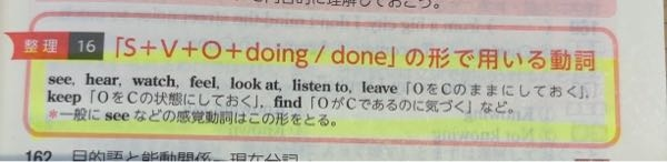 162 これは知覚動詞ですか？