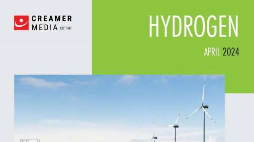 Creamer Media cover for Hydrogen 2024 report