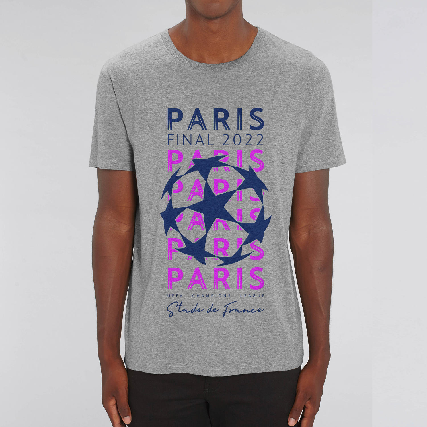 UCL Final 2022 Paris Starball T-Shirt UEFA Club Competitions Online Store