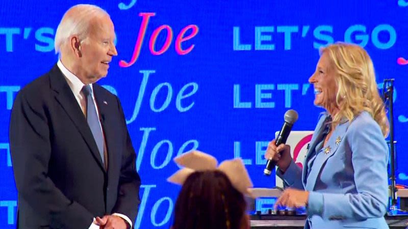 Joe Biden y su esposa, Jill Biden, opinan sobre su desempeño en el debate con Donald Trump