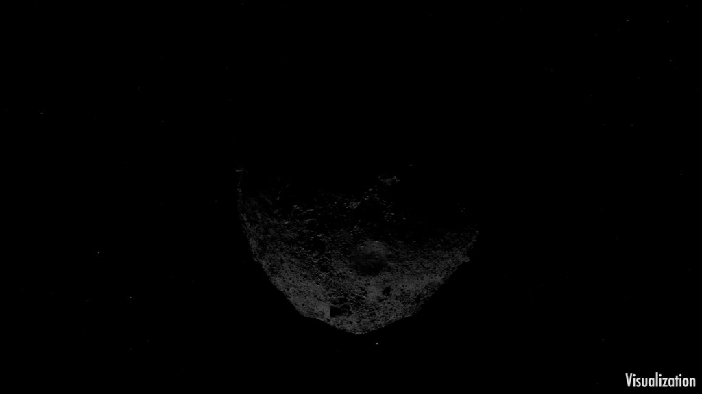  Hallan minerales esenciales para la vida en muestras del asteroide Bennu