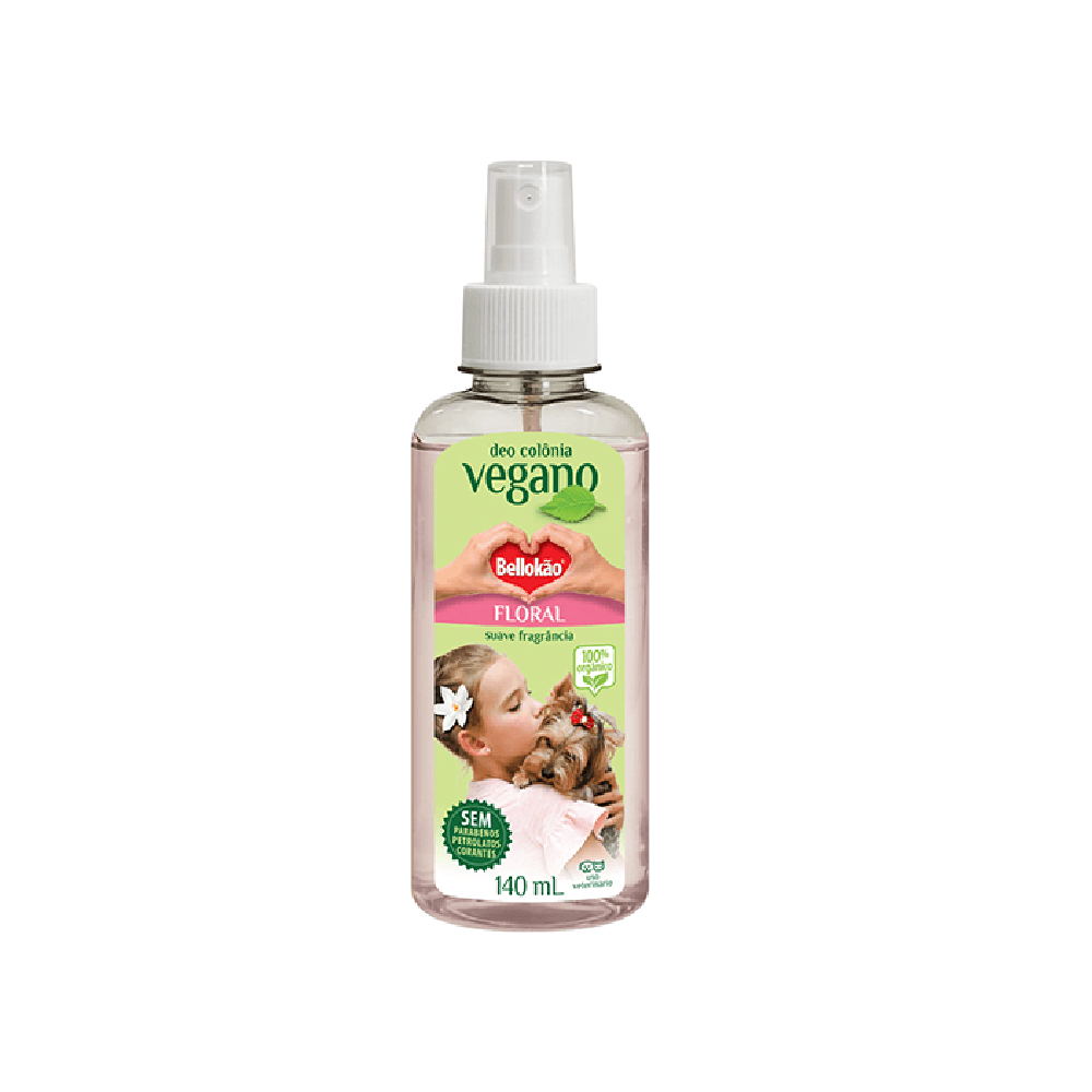 Deo Colônia Floral para Cães e Gatos Bellokão Vegano