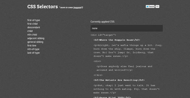 css selector