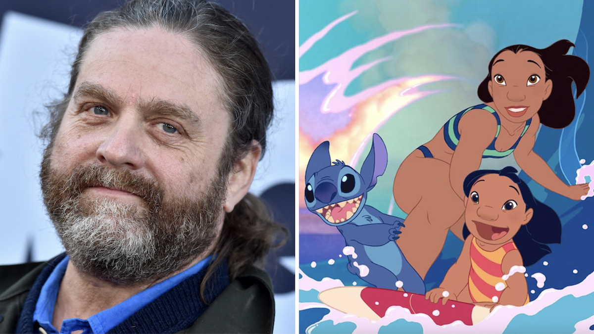 Disney Taps Zach Galifianakis to Star in Live-Action Lilo & Stitch