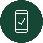 Mobile phone symbol icon