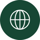 Icon of a globe