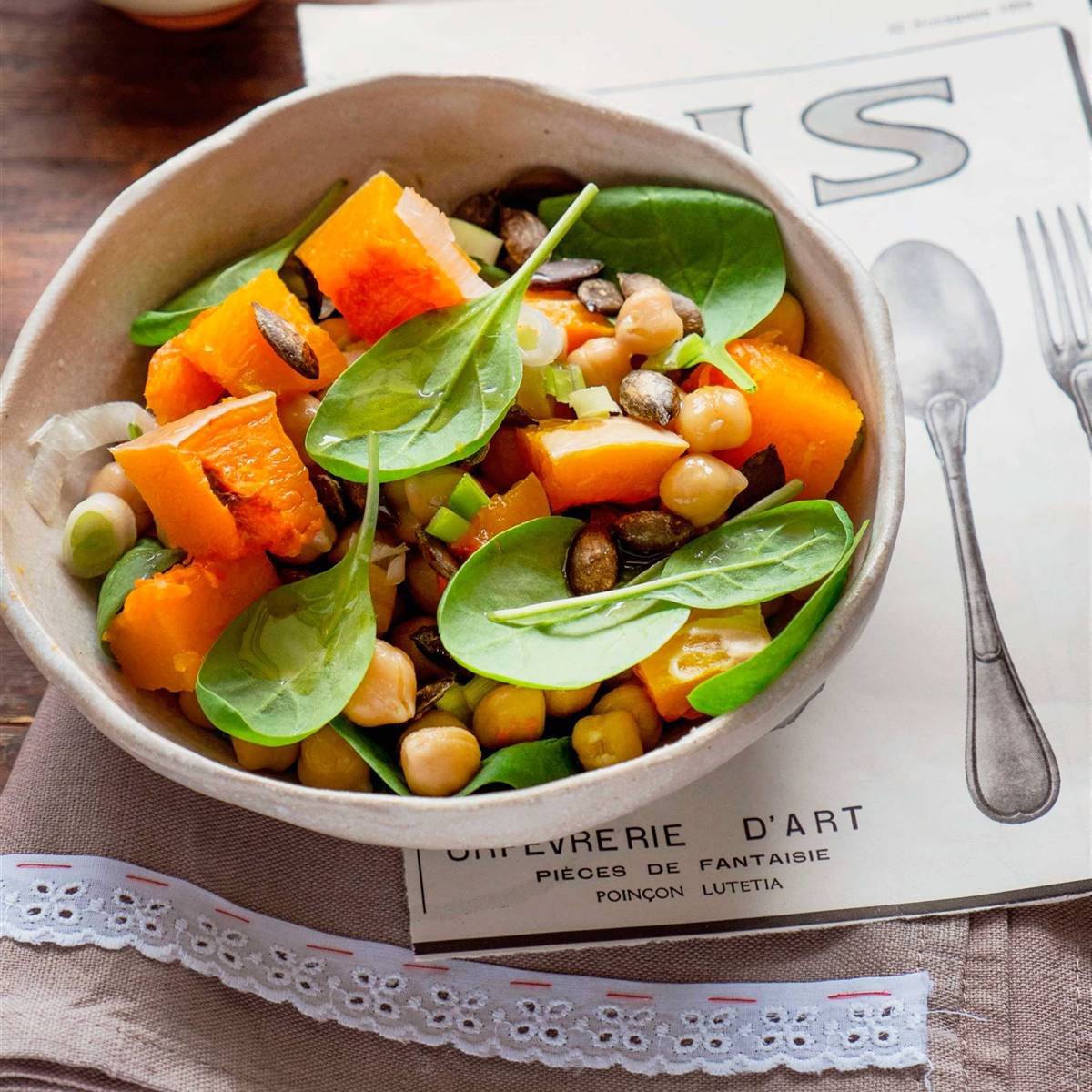 Ensalada de calabaza