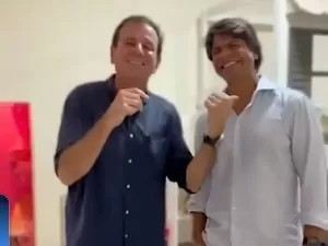 Paes define aliado como vice, após polêmica com vídeo de Pedro Paulo