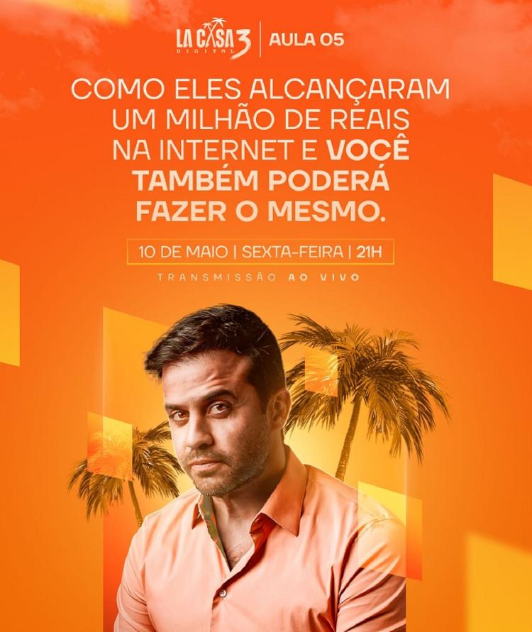 Imagem de divulgação do reality de Pablo Marçal