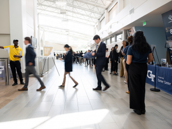 Career Fair at the Campus Recreation Center