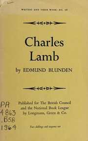 Cover of: Charles Lamb