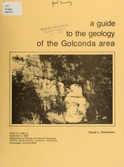 Cover of: A guide to the geology of the Golconda area