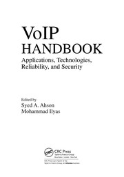 Cover of: VoIP Handbook: Applications, Technologies, Reliability, and Security