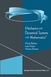 Cover of: Mechanics and Dynamical Systems with Mathematica®